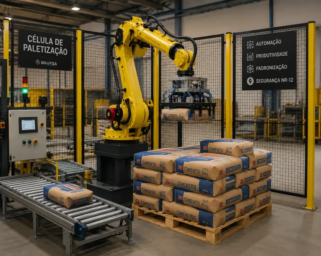 automação de linhas de produção
