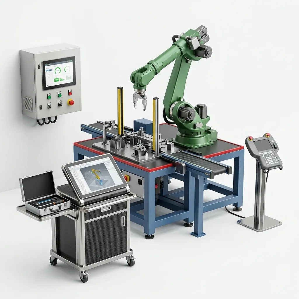 automação robótica industrial