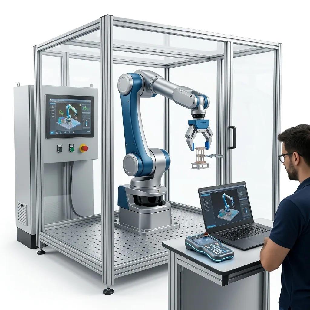 automação robótica industrial