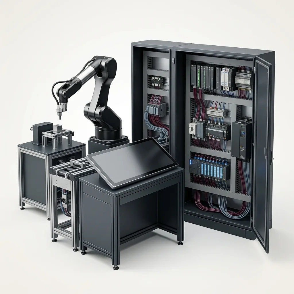 programação de PLC industrial