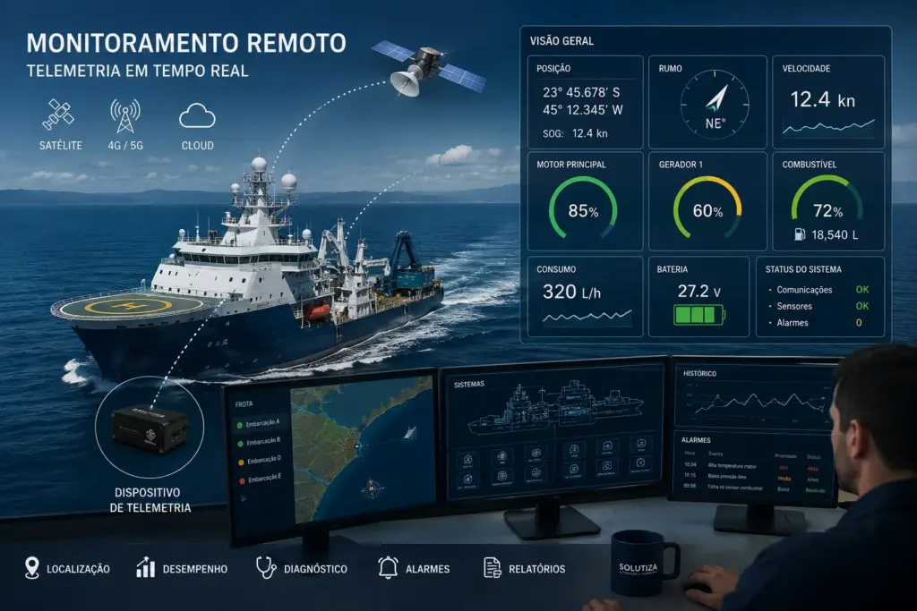 rastreamento industrial em tempo real